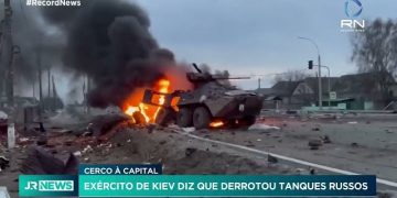 Exército de Kiev afirma que derrotou tanques russos