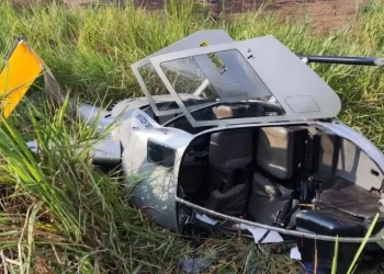 Helicóptero cai em Minas Gerais com deputado federal a bordo