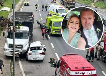 Casal morto em acidente na Serra fez post com “tom de despedida” um dia antes