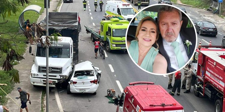 Casal morto em acidente na Serra fez post com “tom de despedida” um dia antes