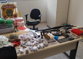 PF prende duas pessoas por tráfico de drogas e posse ilegal de arma de fogo em São Mateus