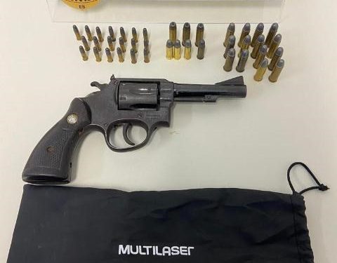 Idoso é detido com armas e munições em Vila Valério