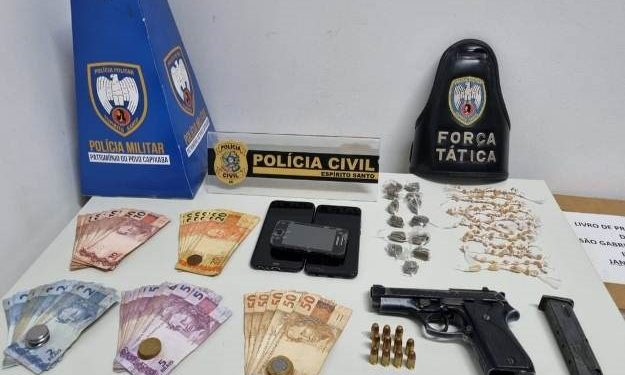 Operação Conjunta prende traficantes em São Gabriel da Palha