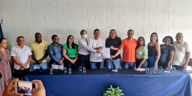 Prefeitura de São Mateus assina ordem de serviço para construção de Unidade Básica de Saúde no bairro Liberdade