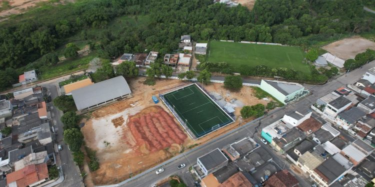 Começam as obras de construção da praça de lazer do bairro Cohab, em São Mateus
