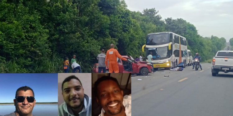 TRAGÉDIA | Secretário e mais dois servidores da Prefeitura de Conceição da Barra são as vítimas fatais de grave acidente na BR-101