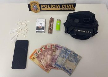 Adolescentes são apreendidos durante operação para combater o tráfico de drogas em Jaguaré