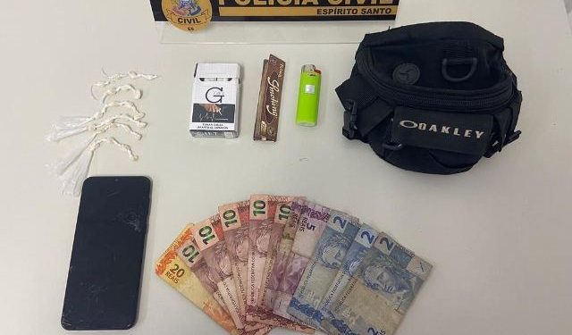 Adolescentes são apreendidos durante operação para combater o tráfico de drogas em Jaguaré
