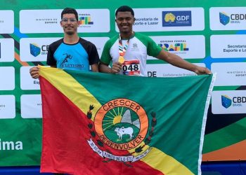 Aluno da Rede Estadual é ouro no Campeonato Brasileiro Escolar de Atletismo e concorre a vaga na etapa Mundial