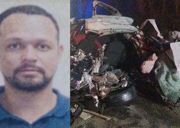 Homem morre em acidente envolvendo carro e caminhão na BR-101