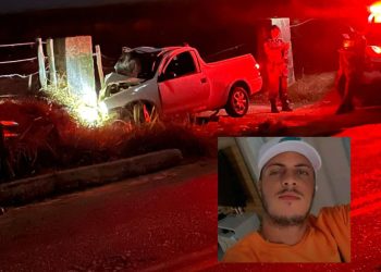 Acidente deixa um morto e outro ferido em Montanha/ES