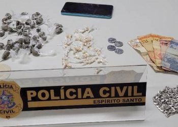 Suspeito de tráfico de drogas é preso durante operação em Pedro Canário