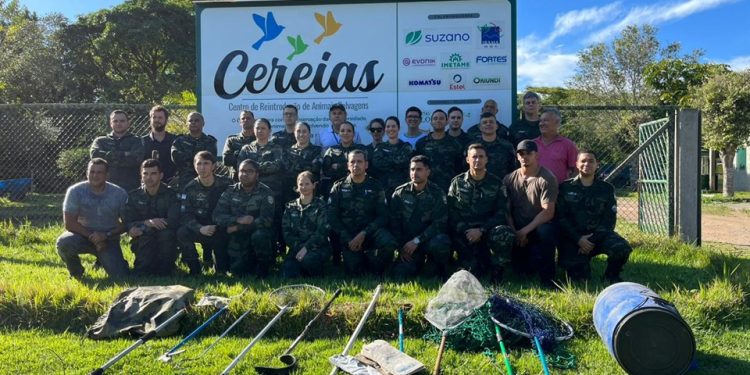 BPMA capacita policiais da unidade para o manejo de animais silvestres