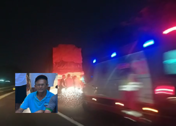 Vídeo | Homem morre ao bater motocicleta na traseira de caminhão na BR-101, em Pedro Canário