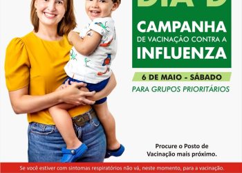 Espírito Santo promove Dia D de vacinação contra Influenza neste sábado (06)