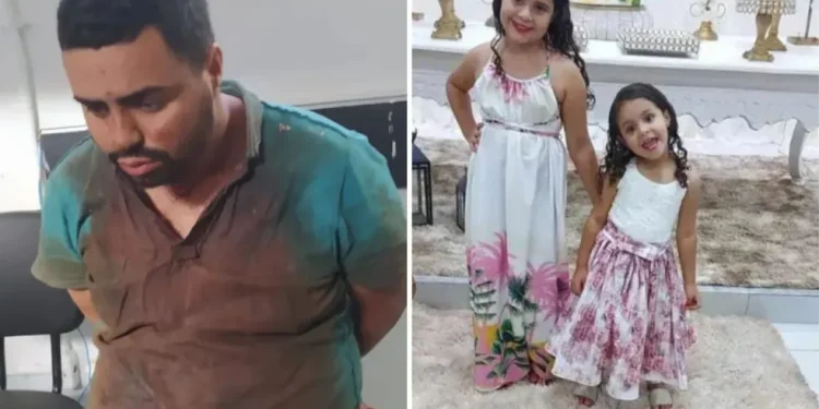 Filhas imploraram para não serem assassinadas pelo pai, diz polícia