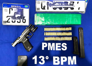 Homem com mandado de prisão é detido com arma de fogo em São Mateus