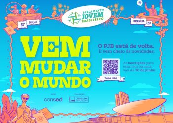 Estão abertas as inscrições para o Programa Parlamento Jovem Brasileiro