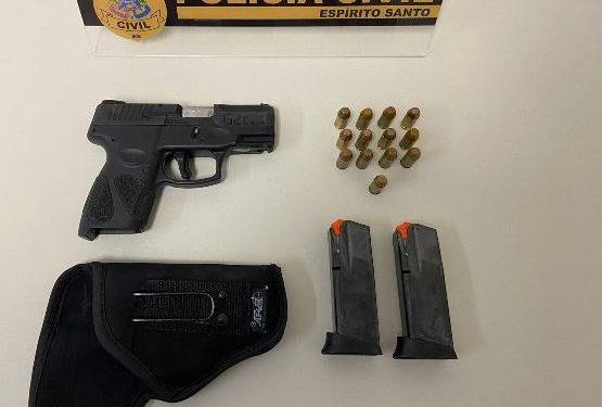 Polícia apreende arma comprada com dinheiro roubado de fazenda em Jaguaré