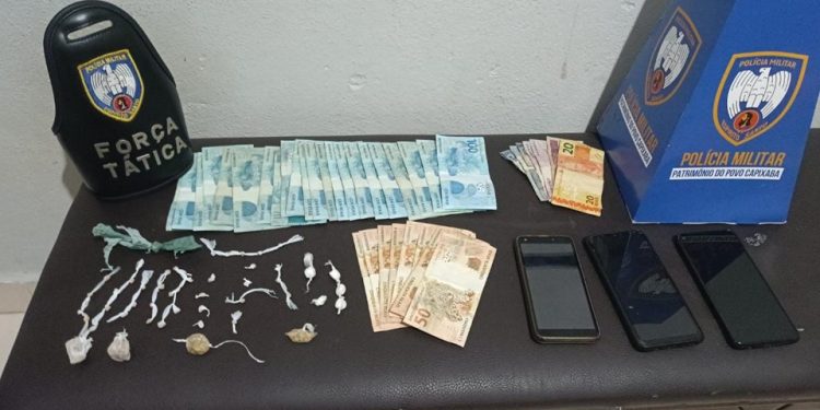 Suspeitos de tráfico de drogas são presos durante operação das Polícias Civil e Militar em Montanha