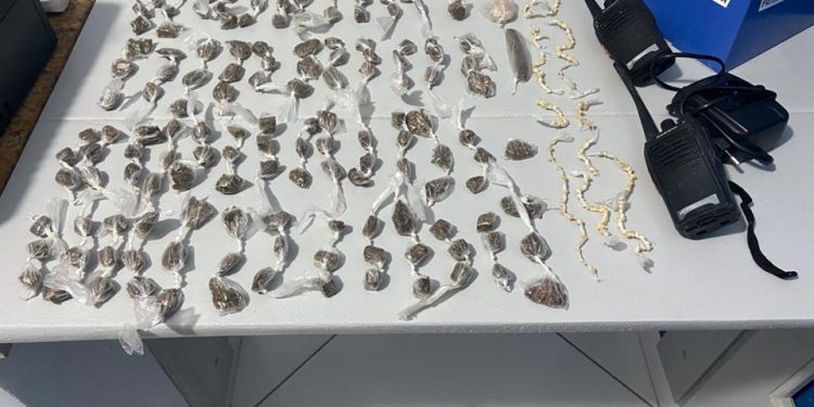 Polícia Militar apreende drogas e material do tráfico em Vila Valério