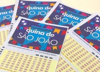 Quina de São João paga prêmio recorde de 216 milhões; veja números sorteados