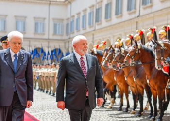 Lula é recebido pelo presidente da Itália