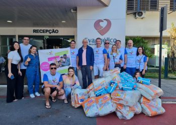 Hospital Evangélico de Vila Velha recebe doação de 3.500 fraldas geriátricas