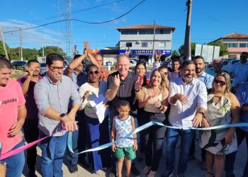 Casagrande entrega obras e anuncia novas ações em Conceição da Barra