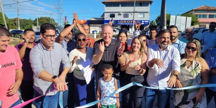 Casagrande entrega obras e anuncia novas ações em Conceição da Barra