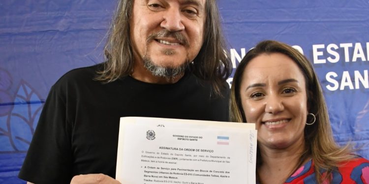 Parceria entre Prefeitura de São Mateus e Governo do Estado garante R$ 8 milhões em calçamento para comunidades em Barra Nova Norte