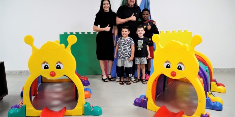 Ceims de São Mateus ganham novos brinquedos pedagógicos