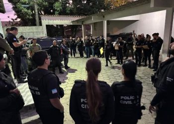 VÍDEOS –  PCES deflagra operação integrada contra tráfico de drogas e homicídios em Conceição da Barra