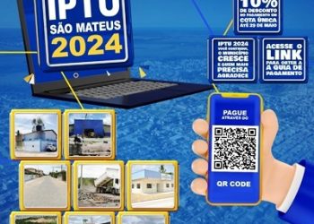 IPTU 2024 São Mateus: Com  a guia eletrônica, você nem precisa sair de casa para ficar em dia com a sua cidade