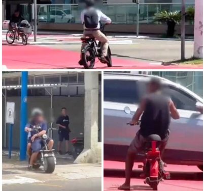 Alerta para cumprimento de regras na condução de ciclomotores