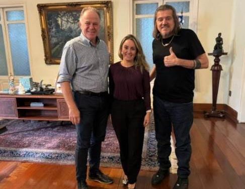 Prefeito de São Mateus visita  o Governador do Estado