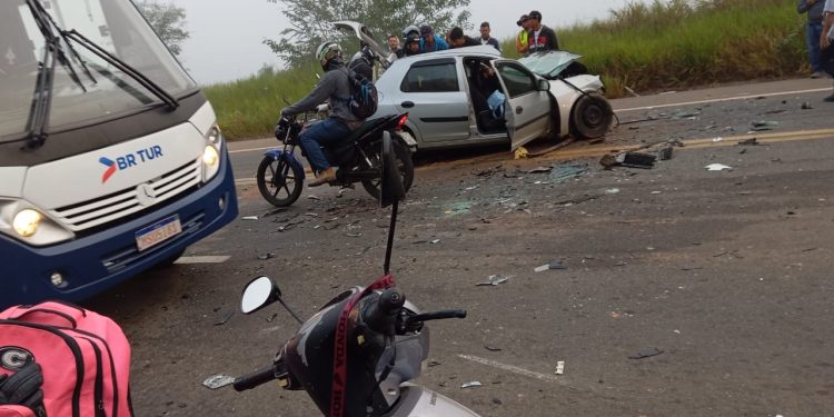 Três pessoas morrem em grave acidente na BR 259, Incluindo um Bebê