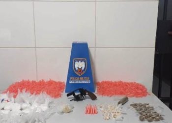 Polícia Militar em Sooretama tira de circulação casal suspeito de envolvido com tráfico de drogas e porte Ilegal de arma de fogo