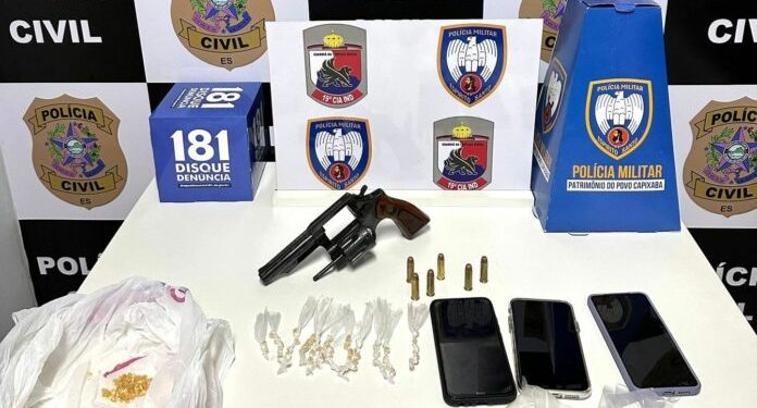 Operação policial apreende, drogas, armas e prende  sete pessoas em Pinheiros