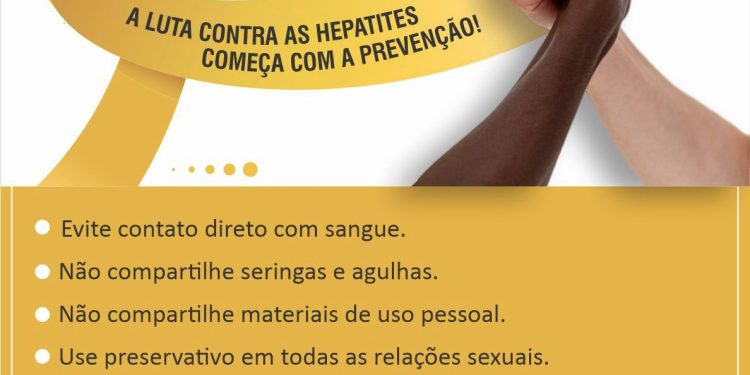 Julho Amarelo: Campanha promove conscientização sobre as hepatites virais