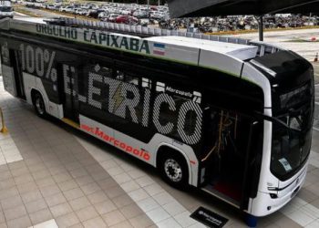 Governo do Estado e Marcopolo apresentam primeiro ônibus elétrico produzido no Espírito Santo