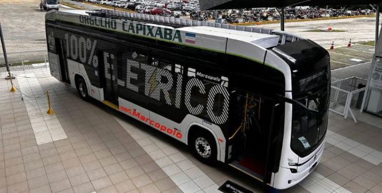 Governo do Estado e Marcopolo apresentam primeiro ônibus elétrico produzido no Espírito Santo
