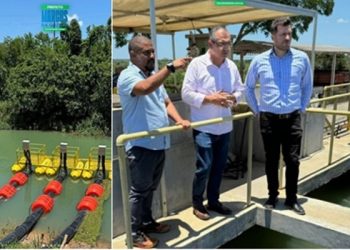 Prefeito eleito de São Mateus, Marcus Cozivip, faz visita ao SAAE de Linhares, visando melhorias no abastecimento de São Mateus