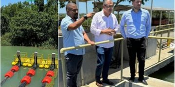 Prefeito eleito de São Mateus, Marcus Cozivip, faz visita ao SAAE de Linhares, visando melhorias no abastecimento de São Mateus