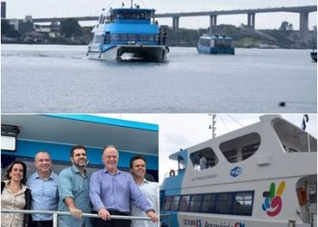 Nova embarcação ‘Morro do Moreno’ já está em operação no Sistema Aquaviário