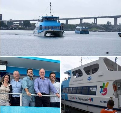 Nova embarcação ‘Morro do Moreno’ já está em operação no Sistema Aquaviário