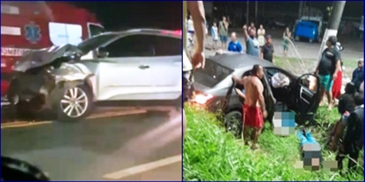 Vídeo – Um morto e 5 feridos em grave acidente na BR 101 em  Guaraná