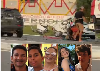 VÍDEO – Grave acidente na rodovia que liga São Mateus e Guriri deixa cinco mortos. O Ifes da cidade divulga nota oficial e decreta luto oficial.