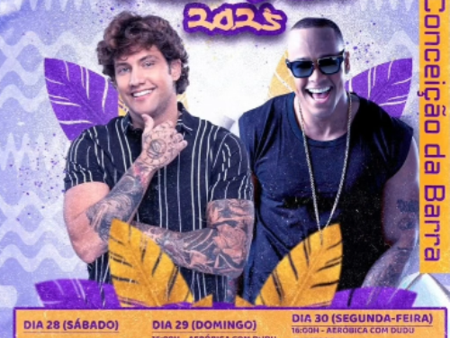 Réveillon e Abertura do Verão 2025 agitam Conceição da Barra com programação imperdível