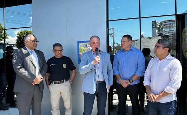 Governo do Estado entrega viaturas e estrutura de treinamento para reforçar a PCES